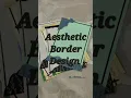 Border Design