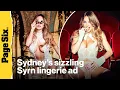 Sydney Sweeney has a scantily-clad night at the theater in sizzling Syrn lingerie ad