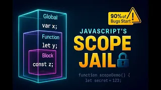 JavaScript Scope Explained Global Local Block Scope