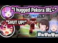 Lagu Marine Ambushes Vivi After She Logged-In About Meeting Pekora IRL and Hugging Her【Hololive】