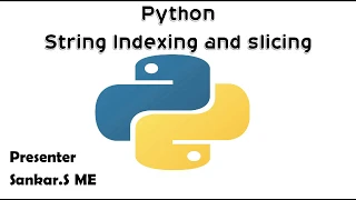 Python 3 Indexing and slicing with Strings Tamil