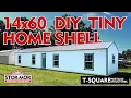 14x60 Stor-Mor Portable Building - Side Utility Style Cabin