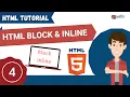 Html Block and Inline Elements Web Tech Html Tutorial for beginner