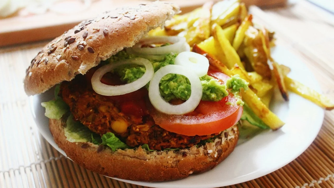 Beste Burger vegan und 2 Gesunde Rezepte von lecker aus ♛ Tarik Rose ♥   HD. 