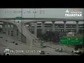Truck slides down I-10 Katy ramp