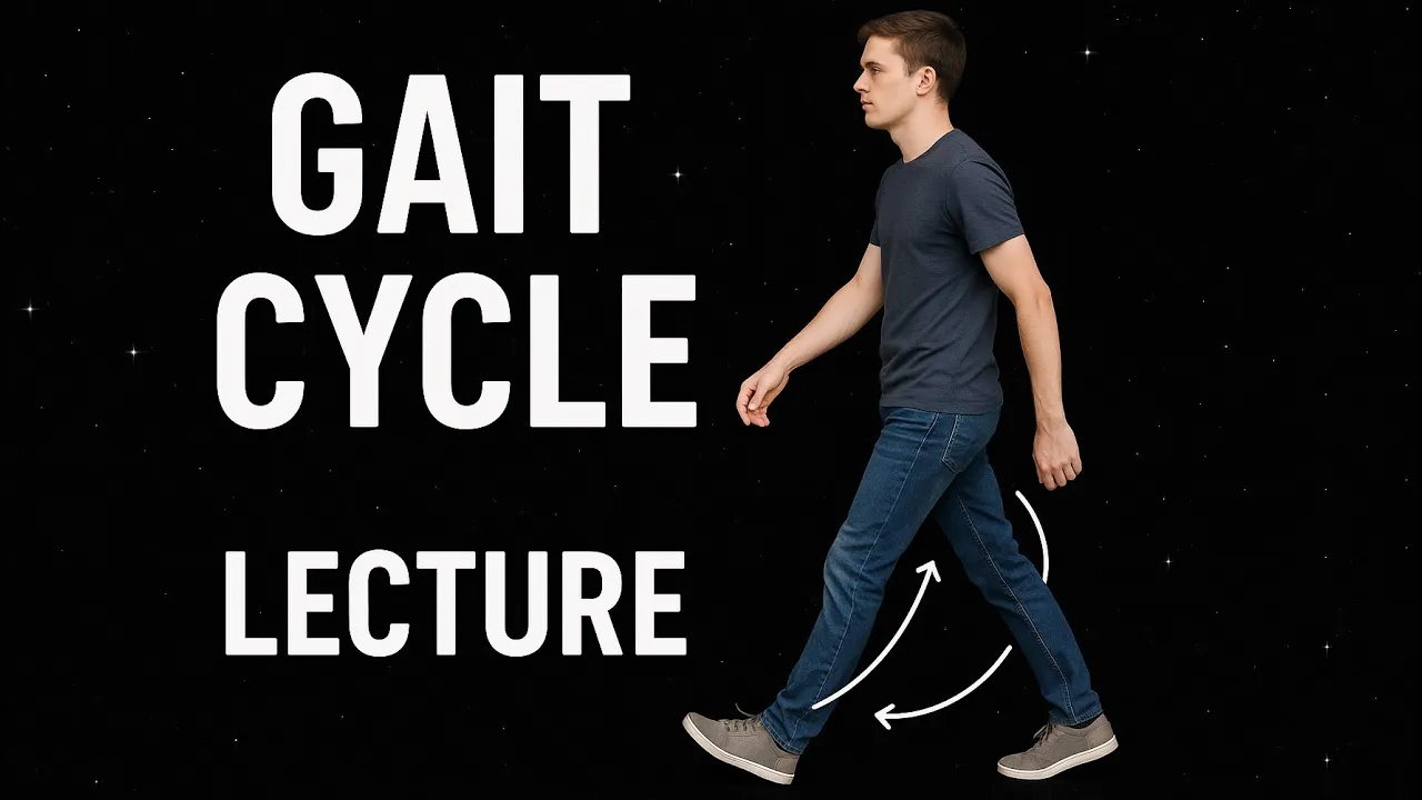 Gait cycle Biomechanics , Stance phase ,Swing phase , Gait cycle in detail , #physio #lacture