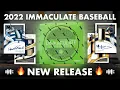 Opening a Box of 2022 Immaculate Baseball 2022 Panini Immaculate Baseball Review