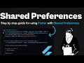 Flutter SharedPreferences Login Flutter SharedPreferences Tutorial Flutter Keep User Logged In