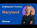 Maryland Employment Contract EXPLAINED