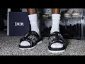 Dior Alpha Slides Unboxing On Foot Review Cheap Back to School Slides