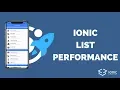 Faster List Performance with Ionic 4 Virtual Scroll Infinite Scroll