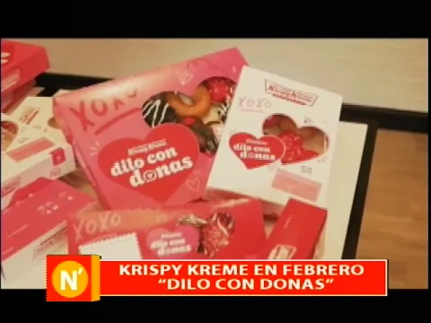 Krispy Kreme en febrero Dilo con donas