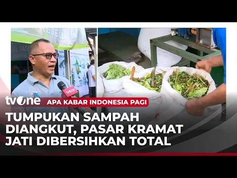 Pemprov DKI Jakarta Percepat Pembersihan Tuntas Sampah Di Pasar Induk Kramat Jati