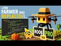 El juego donde programas en Python para controlar un dron The Farmer Was Replaced Ep 1