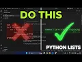 Python Lists Comprehensive Complete Guide if-else Loops List Comprehension