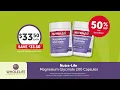 Vitamin Sale Now On Up to 50 Off at WholeLife Pharmacy Healthfoods