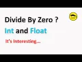 What if divide by zero in c or cpp programming