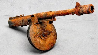 Restoring Two 1928 Tommy Guns | Thompson Submachine Gun Before & After