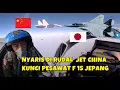 Lagu PANAS JET TEMPUR CHINA MENGUNCI RADAR PESAWAT TEMPUR F15 JEPANG