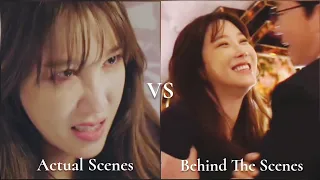 uhm ki joon u0026 lee ji ah fighting actual scenes vs behind the scenes penthouse s1 s3 eng sub 