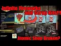 Infinite Fireworks and Scrap Kits in the Atomic Shop Atomic Shop Bug