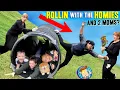 ROLLING My Mom Down a Hill in a DRAINAGE PIPE FV Family Culvert DIY SLIDES Vlog
