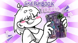O MEU MELHOR SKETCHBOOK ATÉ AGORA??? TOUR PELO MEU SKETCHBOOK!!! Fevereiro 2025 - Maio 2025
