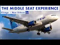 United Airlines A319 MIDDLE SEAT Trip Report Chicago to New Orleans