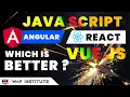 Java Script vs Angular Java Script vs React Java Script vs Vue Which One Is Better Hindi