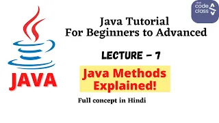 Java Methods Explained Void Return Parameters Overloading in Hindi HindiCodeClass