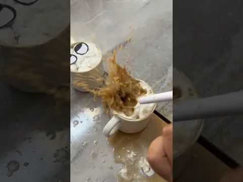 WOULD YOU TRY THIS SCREAMING COFFEE? 😱