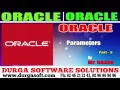 OracleTutorial onlinetraining Parameters Part-3 by Basha