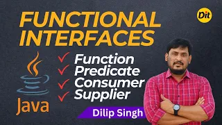Predicate Function Consumer Supplier in Java Functional Interfaces in JAVA Dilip Singh
