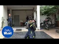 Thai fireman shows you how to escape from a python attack