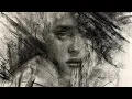 CREATING BEAUTY OUT OF CHAOS charcoal drawing tutorial and demonstration
