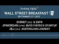 Disney JPMorgan and J J WSB September 12 2022