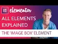 Image Box Element Tutorial Elementor