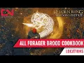 ALL Forager Brood Cookbook Locations in Elden Ring DLC