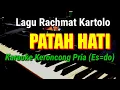 Download Lagu PATAH HATI - Rachmat Kartolo - KARAOKE KERONCONG NADA PRIA