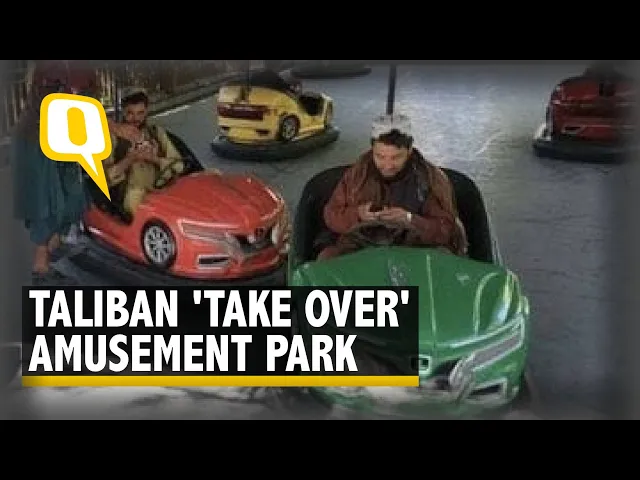 Таліби зі зброєю катаються на машинках у парку атракціонів - Цензор.НЕТ 7684