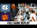 North Carolina vs. Clemson Full Game Replay | 2024-25 ACC Men’s Basketball