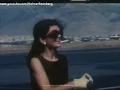 July 7 1969 - Jacqueline Kennedy Onassis greets her son John Jr at Athens Airport Greece
