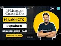 JP Morgan Chase 14 Lac CTC Breakdown Base Bonus In-hand Salary Software Engineer