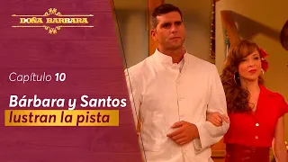 Santos Le Enseña A Bailar A Doña Bárbara Capítulo 10 Temporada 1 Doña Bárbara 