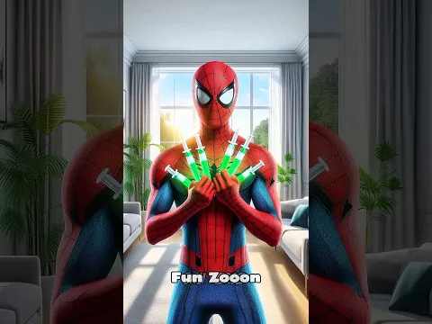 Spiderman ko chahiye monster injection 💉 || Spiderman iska kya karega #shorts