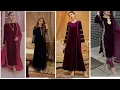 velvet outfit ideas/velvet outfits ideas 2025/new velvet long kurti design/velvet suit design#velvet