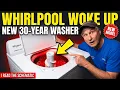 Maytag s New 30-Year Washer No Gearcase Real Agitator 900 RPM