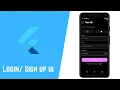Flutter Login and Sign Up UI - Speed Code