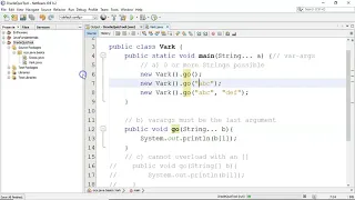Java varargs Tutorial