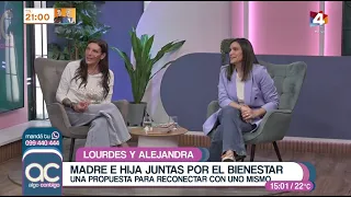 Lourdes Ferro y su hija Alejandra presentan una propuesta para reconectar con uno mismo